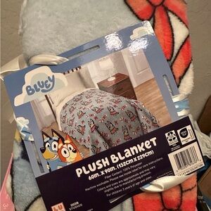 Bluey Plush Blanket - Multicolor